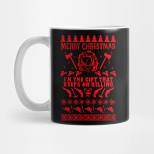 I'm Chucky The Christmas Gift - Holiday Sweater Mug